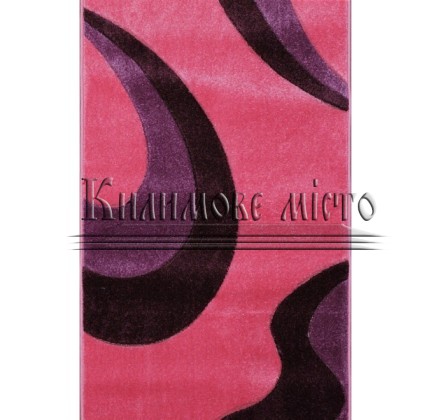 Synthetic runner carpet Friese Gold 7108 pink - высокое качество по лучшей цене в Украине.